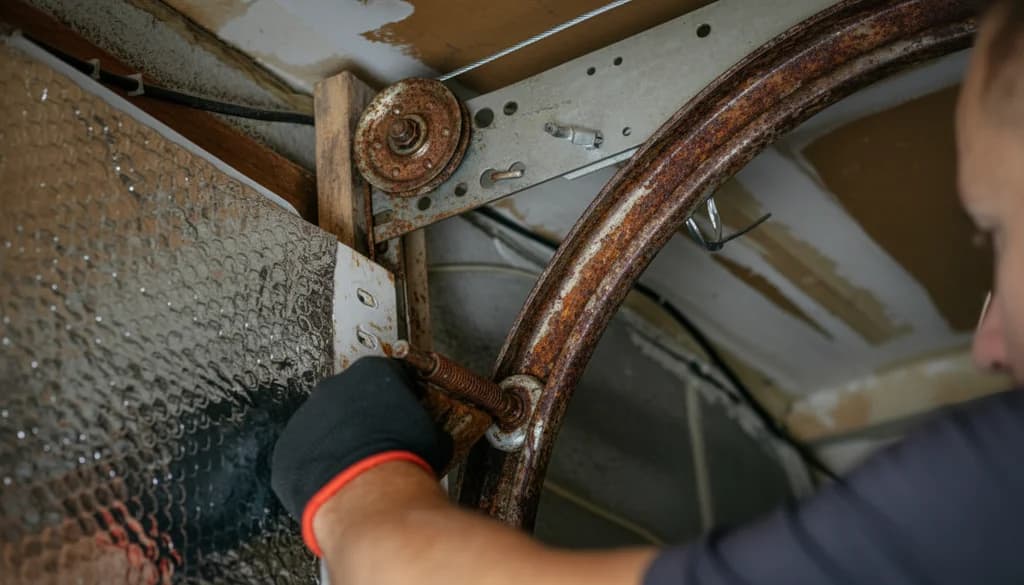 7 signes que votre porte de garage a besoin d'entretien urgent